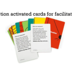 motion activated cards for facilitation